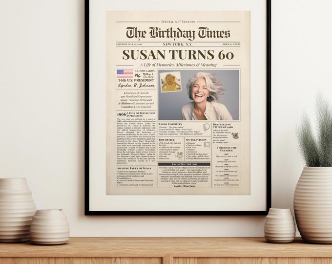 USA Birthday Newspaper