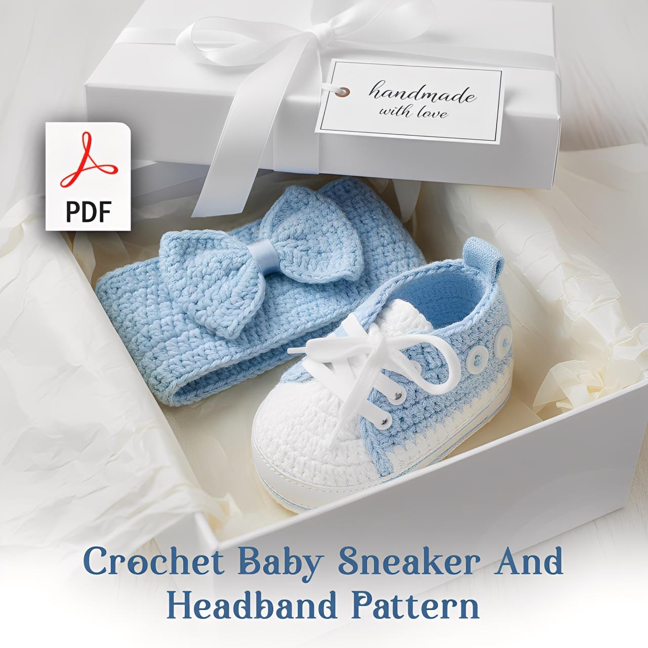 35 Baby Headband Crochet Patterns for Adorable Keepsakes and Photo Props 22 Crochet Baby Sneaker & Headband Beginner Friendly 0-6