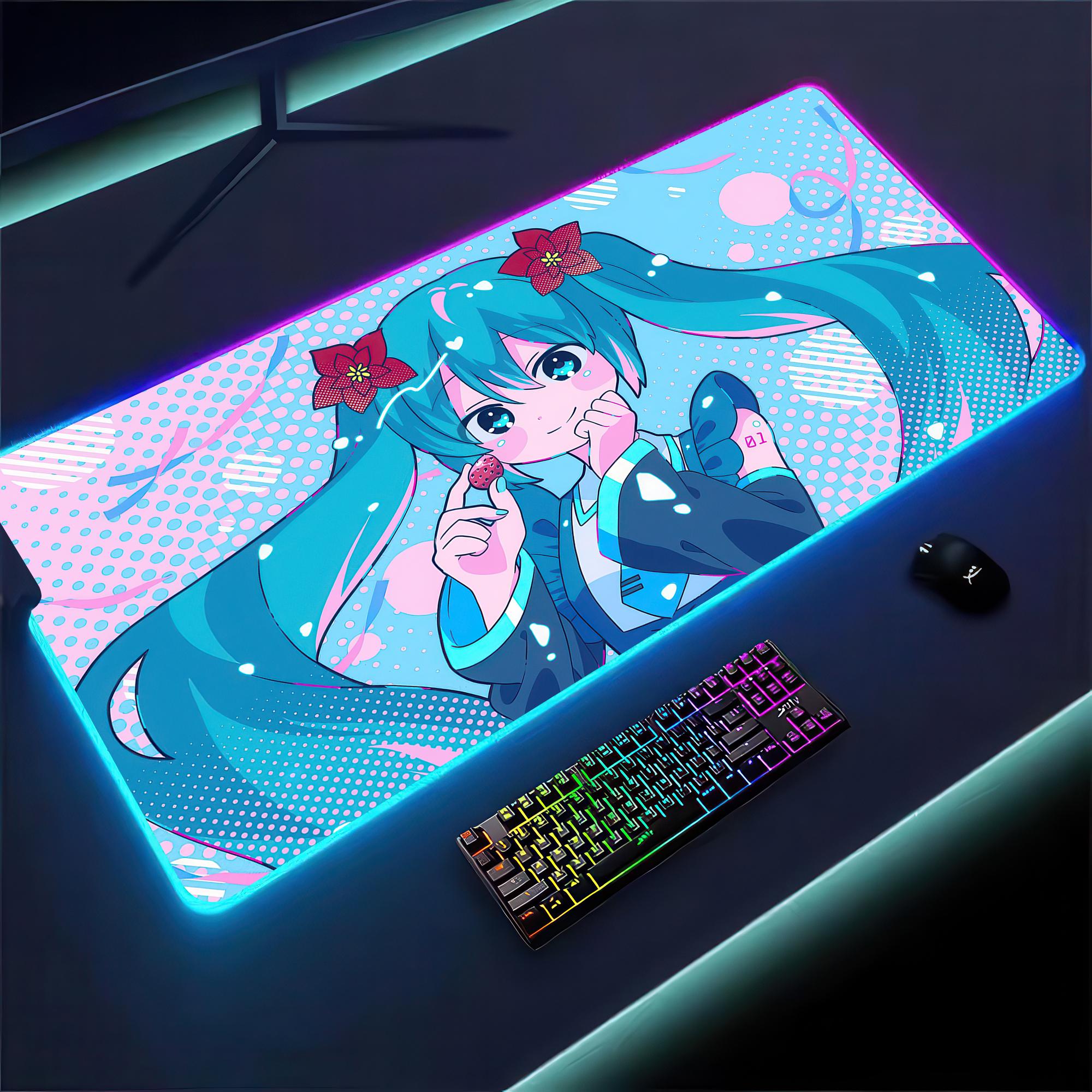 初音ミク　MIKU EXPO デスクマット　Horizon Desk Mat Amazon.com: Ultra PRO 10th Anniversary - Hatsune Miku Flight