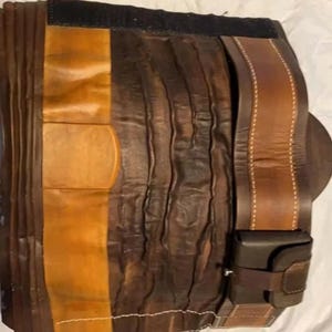 Mandalorian Armor Leg Straps – Handmade Leather Costume Gear image 8