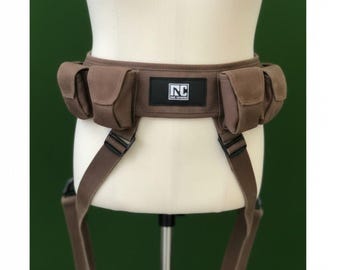 o-Katan Kryze Belt – Star Wars Inspired Mandalorian Leather Cosplay Gear