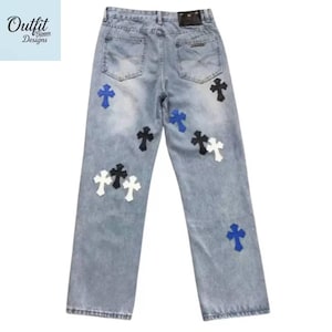 Chrome hearts denim jeans - Etsy 日本