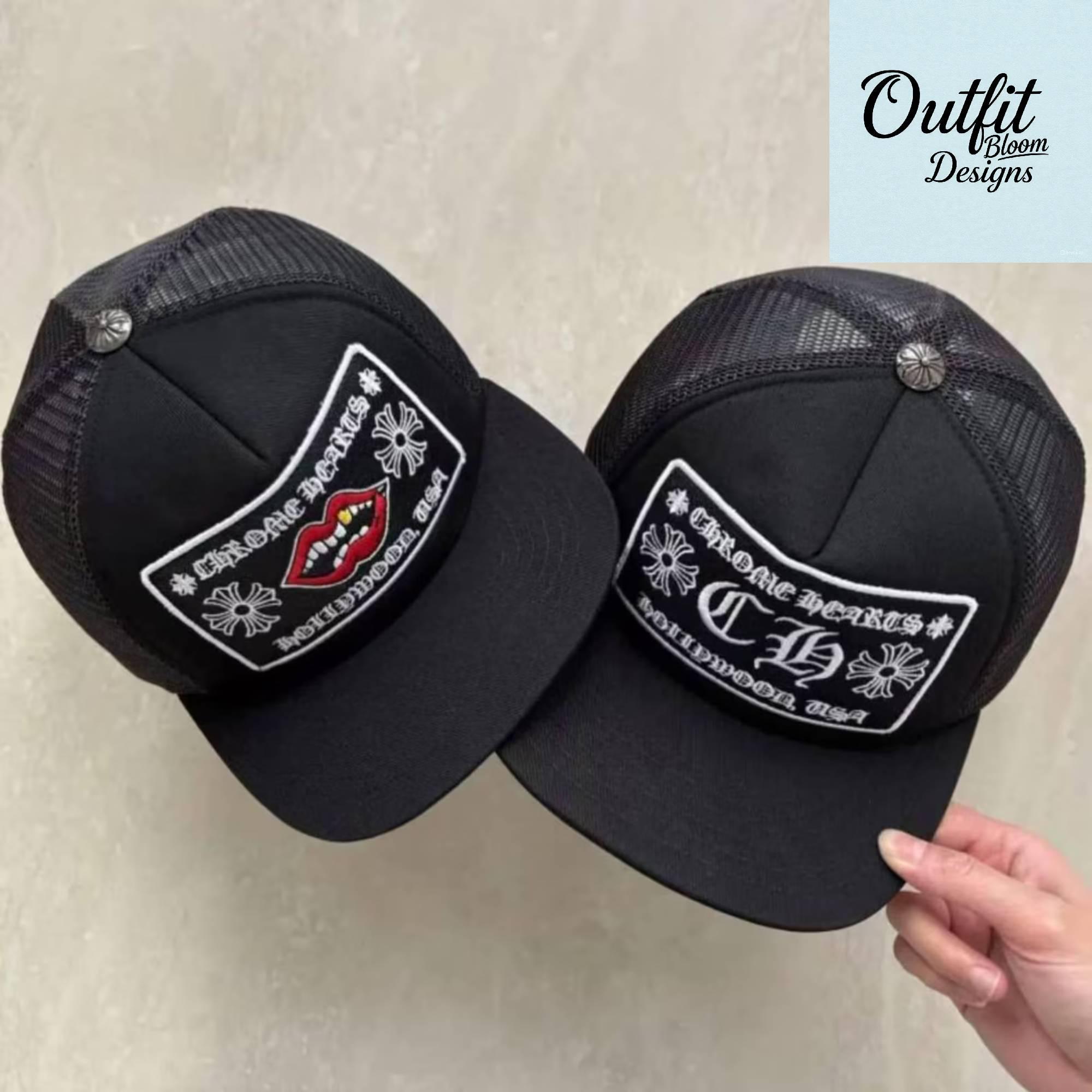 Chrome Heart Trucker Hat - Etsy