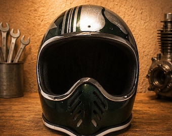 Casco Cakil Silver Wave / Casco integrale da moto personalizzato