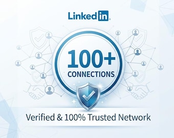 Holen Sie sich 100+ Verbindungen sicher | Linkedin Profil-Optimierung Service | Verifiziertes Professionelles Netzwerk | Vertrauensvoll