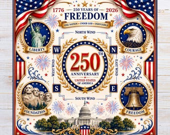 America 250 Mahjong Mat, USA 250th Anniversary Game Mat, Patriotic Mahjong Table Cover, Independence Day Decor, American Flag Mahjong Mat,