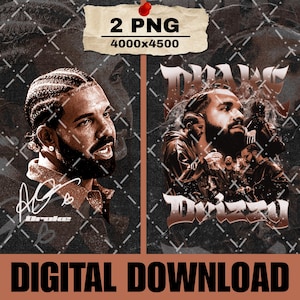 Drake Drizzy vintage PNG, rapero PNG, diseño de camiseta Drake PNG, música R&B Png