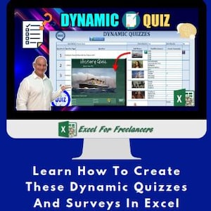 Create Interactive Quizzes and Surveys in Excel with Ease