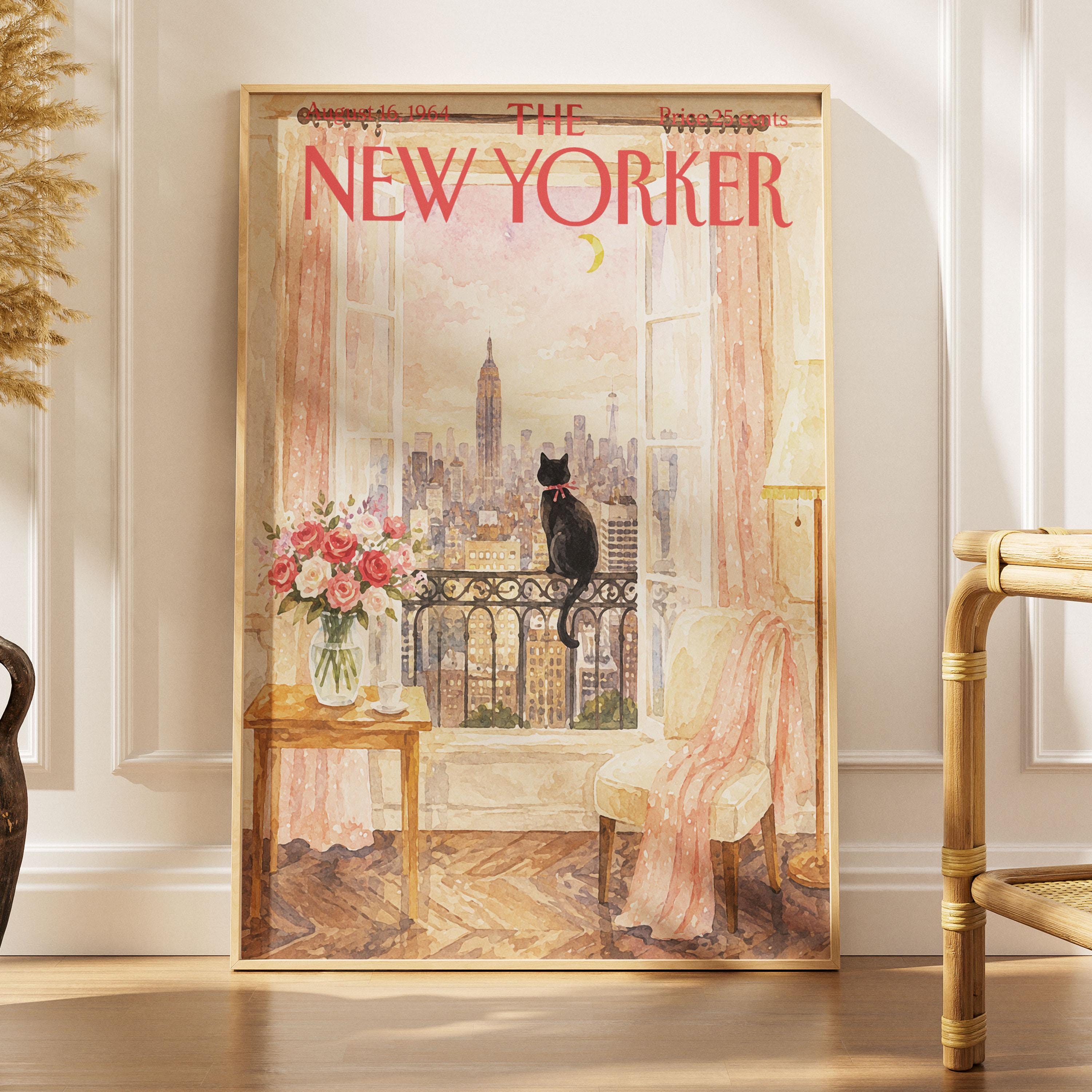 New Yorker Magazine Frame - Etsy