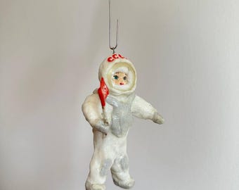 Handmade cotton Christmas ornament: Astronaut