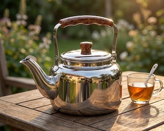 Stainless Steel Tea Kettle for Stove, 1L 1.5L 2L 2.5L Water Kettle, Gas & Electric Cooktop Teapot, Durable Boil Kettle, Kitchen Essential