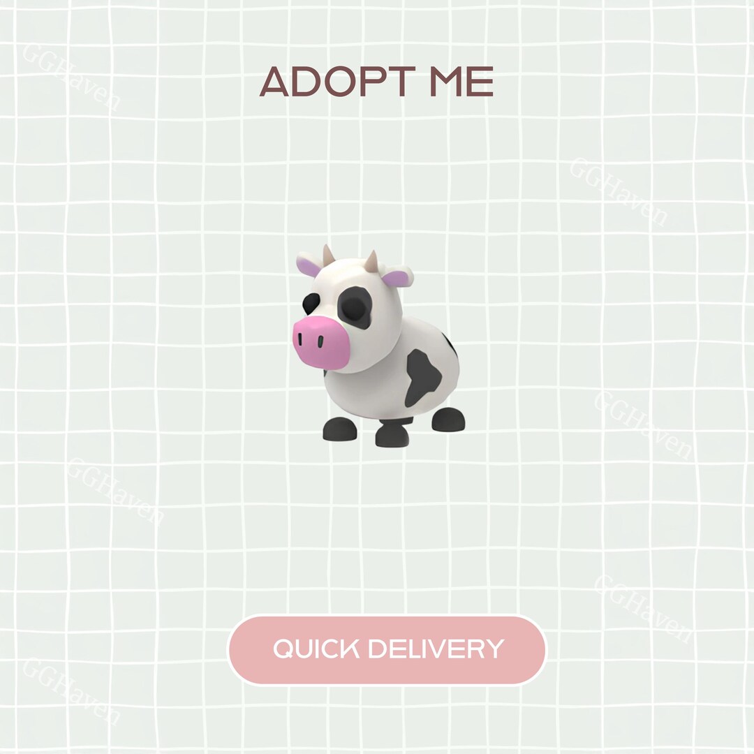 Legendary Cow Legendary Cow Fly & Ride - Roblox Adopt Pet From Me - Etsy
