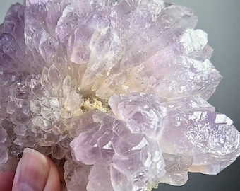 Impresionante flor de Cuarzo Amatista de gran brillo. Ametista do Sul, R.S., Brasil.