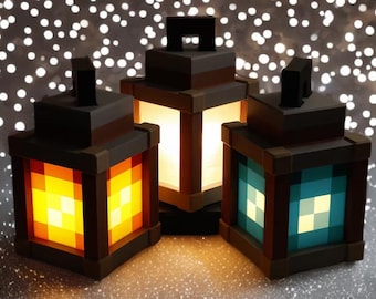 Korrelig nachtlampje lantaarn - nachtlampje verjaardagscadeau - kinderkamerdecoratie - gamerkamerdecoratie