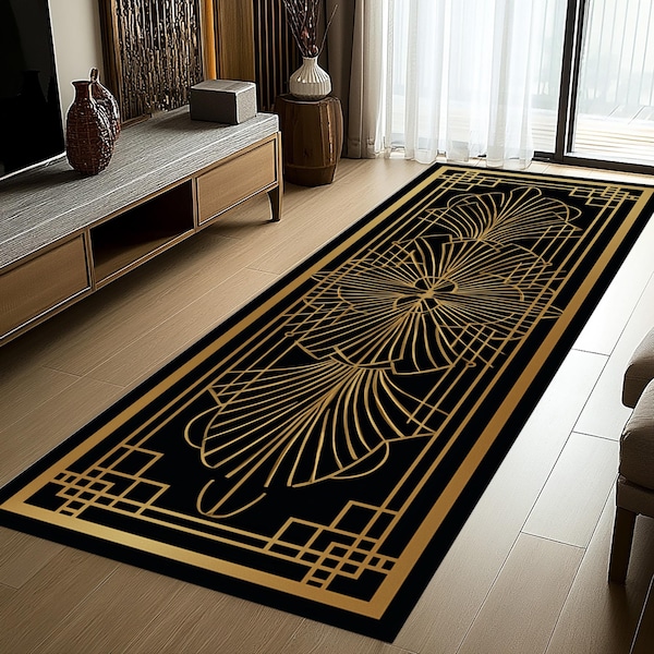 Art Deco Rug - Etsy