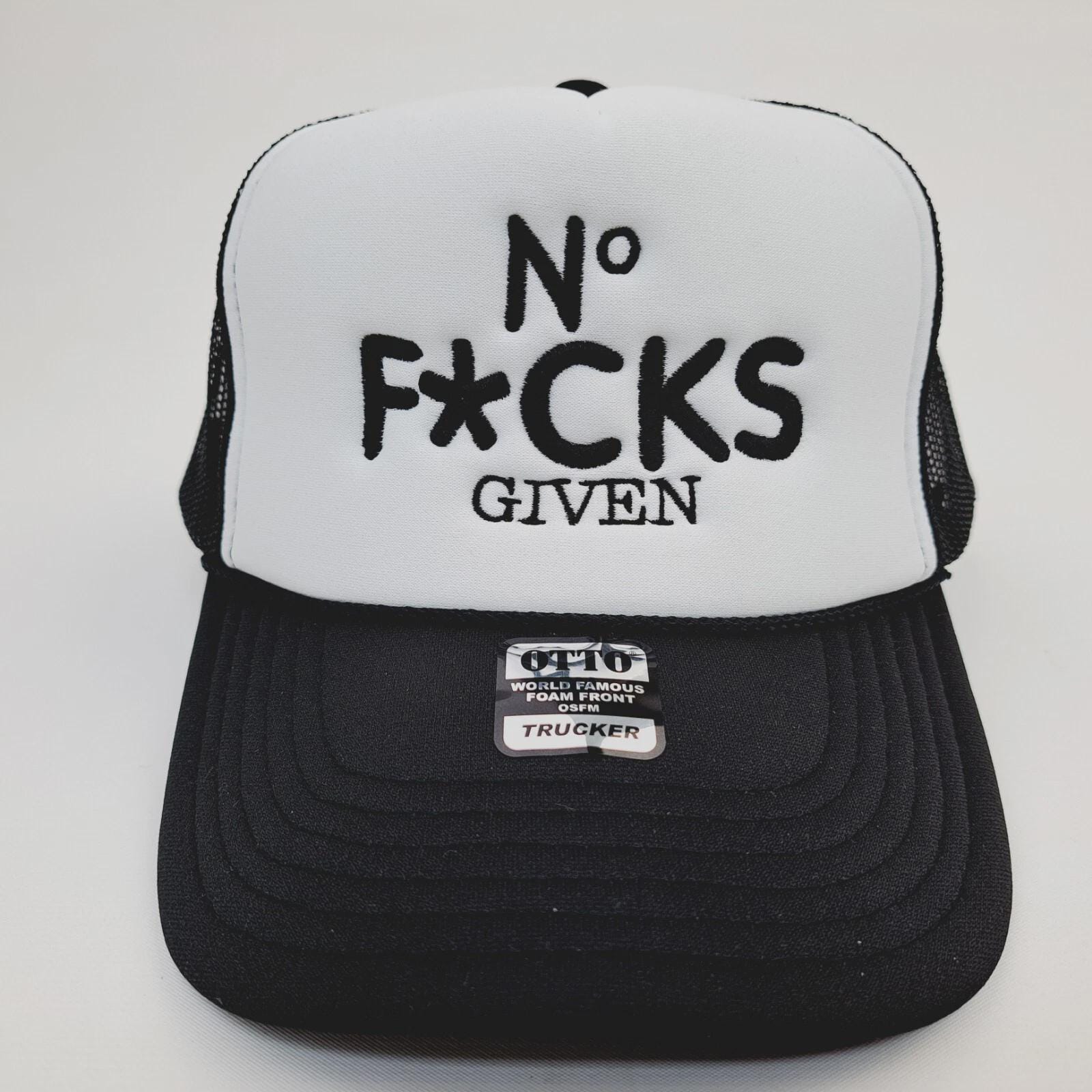 No F Cks Given Hat - Etsy