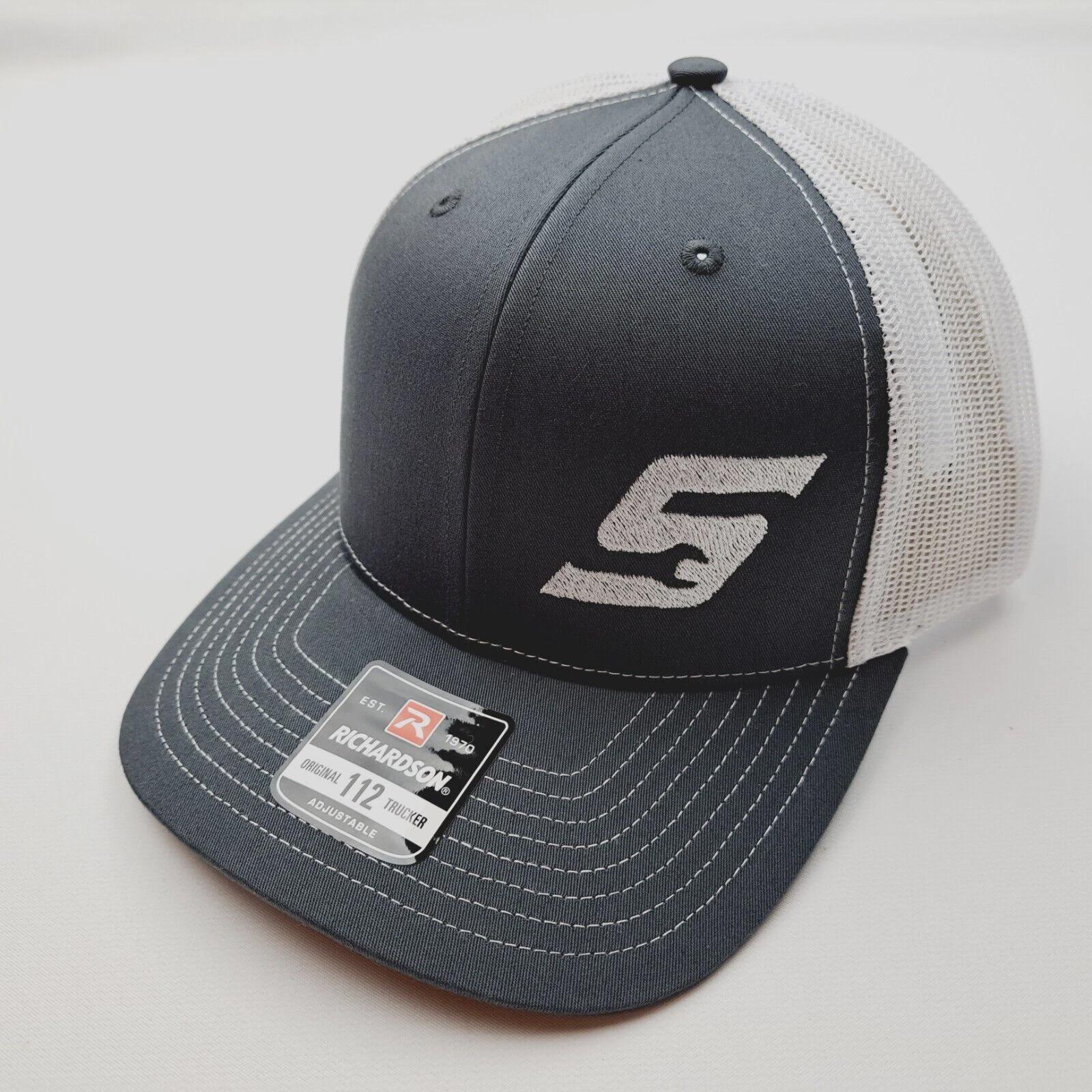 Retro Texas State Richardson 112 Trucker Cap Hat Mesh Snapback Black & Gray Richardson 112+ Charcoal/Black Wholesale Trucker Mesh  main image 3