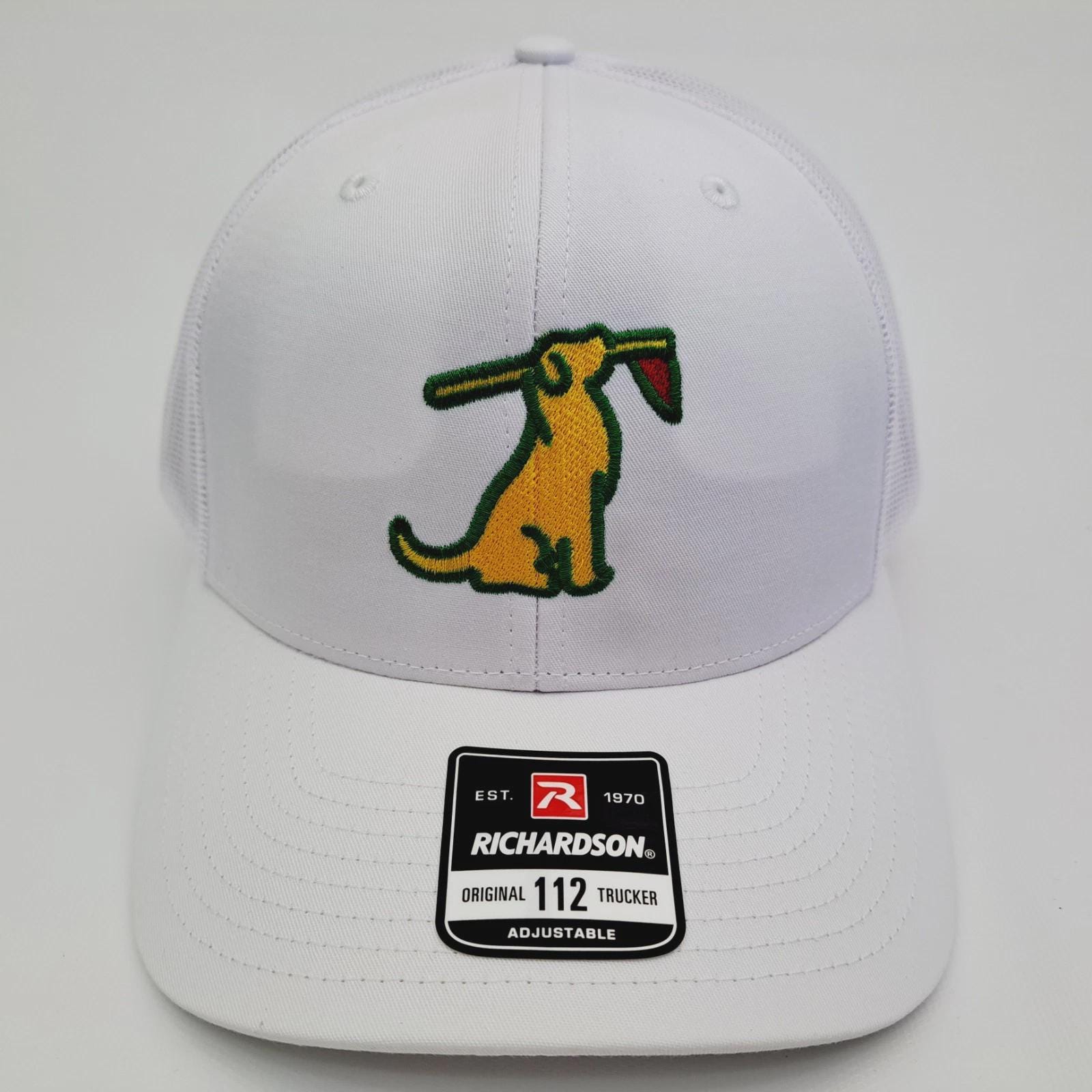 Green Masters Golf Parody Hat Labrador Dog Trucker Cap Mesh Snapback Funny Gift PXL_20230901_031136645.  main image 4