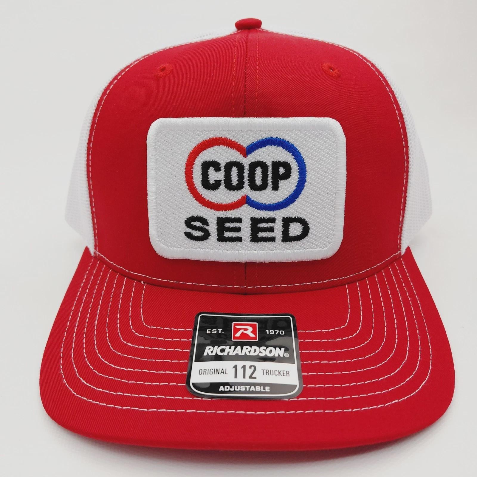 Retro RARE CO-OP Animal Health Farmer Ranch Embroidered Patch Richardson 112 80s Dead / Dallas OG Football Inspired Richardson 112  main image 3