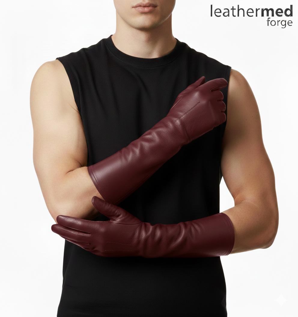 indonesian sheep suede glove dress men leather factory Suede Leather Gloves - Sheep Fur