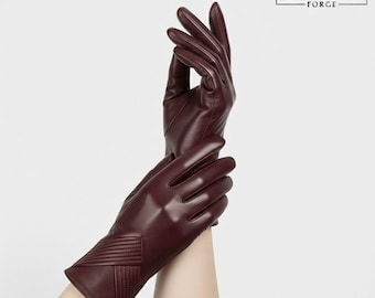 Hide Sole Art Women’s Leather Driving Gloves | Handmade Elegant Gloves for Comfort & Style