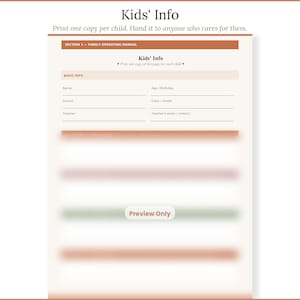 Mental Load Command Center for Moms | ADHD Home Management System | Household Organizer image 7