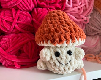 Mushroom Plushie - Amigurumi Mushroom Stuffed Animal