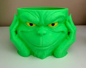 Grinch Bowl w/Hands