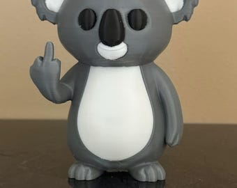Middle Finger Koala 4"