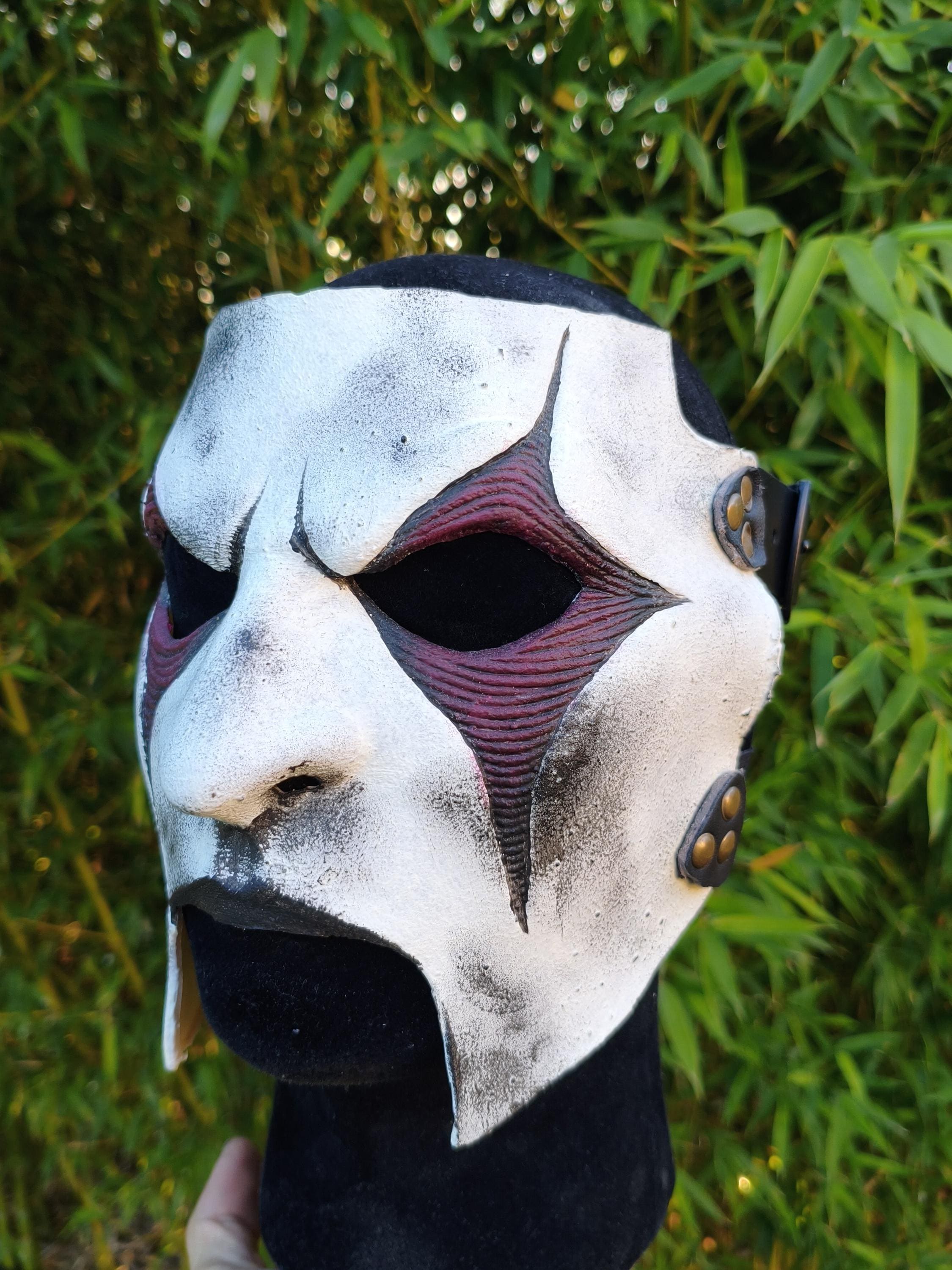 Slipknot Jim Root　シグネーチャー　レプリカ　ボディのみ Slipknot Jim Root Gray Chapter Mask - Etsy