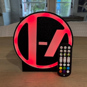 Twenty One Pilots inspiriert LED-Licht | Clancy Era Musik Reaktive Lampe
