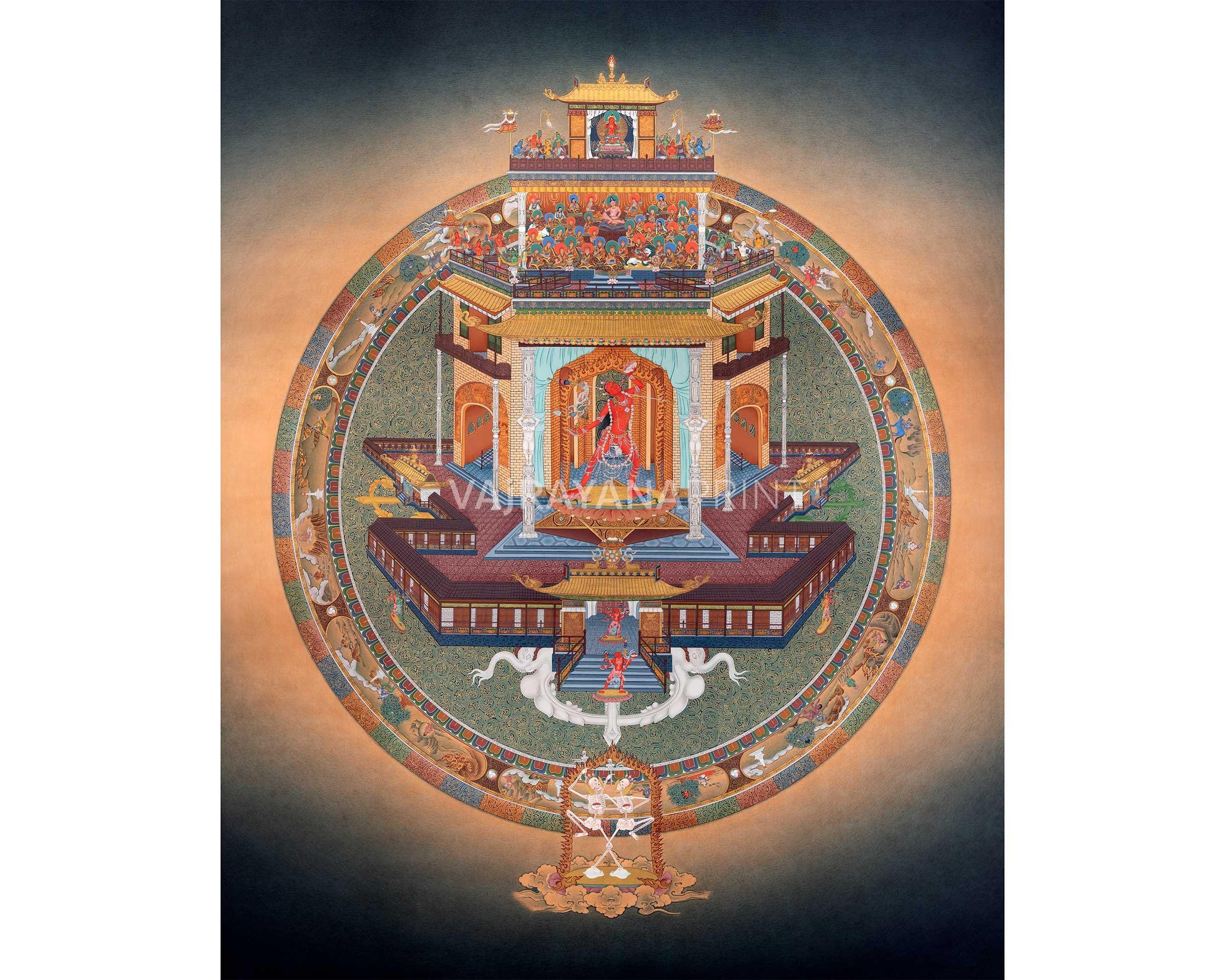 Vajrayogini mandala - Etsy 日本