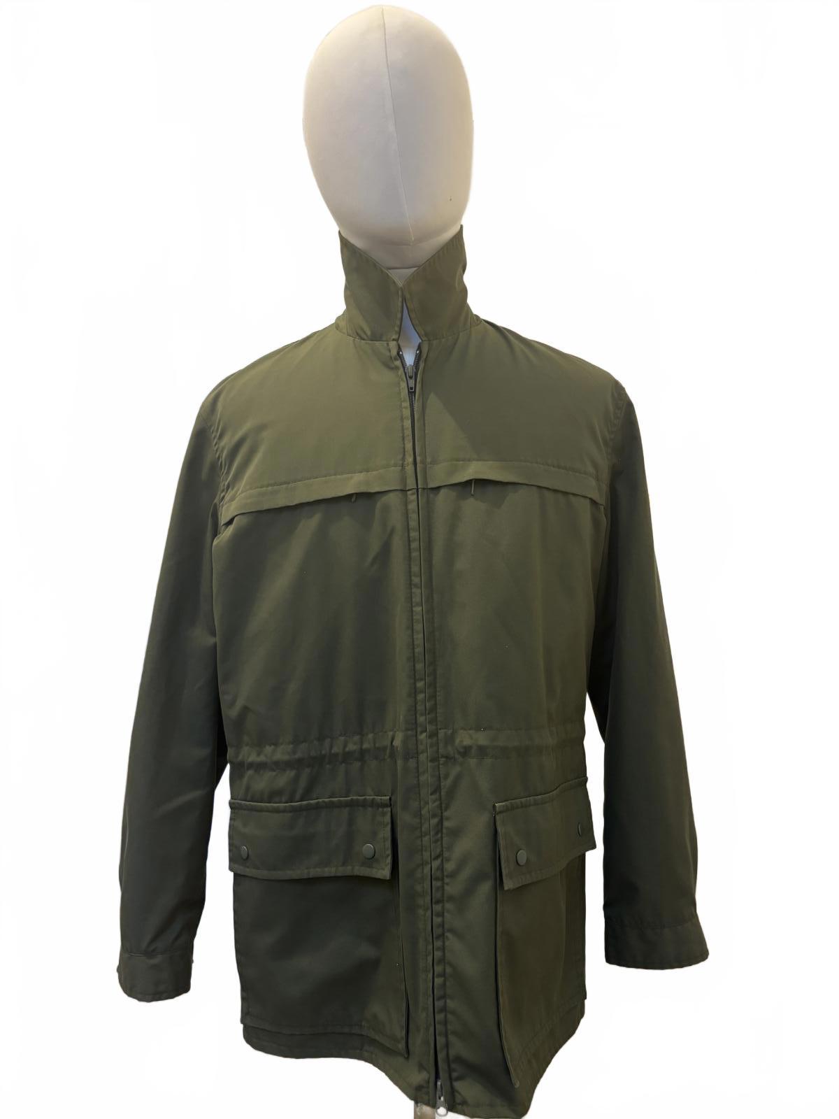 Grenfell, Vintage Crossfell Grenfell khaki green country field utility hunting jacket coat terrace wear