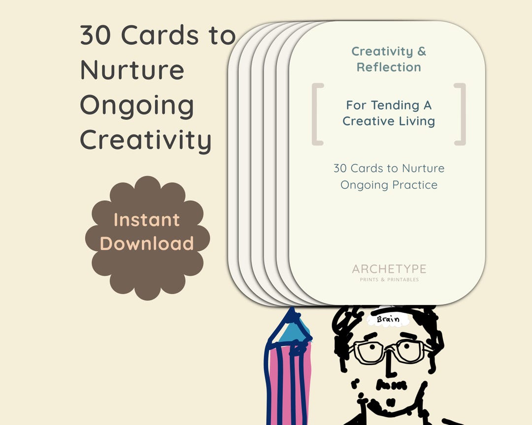 Creative Prompt Cards – Tending a Creative Life - Printable Affirmation ...