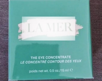 La Mer Eye Concentrate 15ml Crema contorno occhi idratante anti-età, per occhiaie e borse, trattamento di lusso per la cura della pelle.