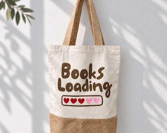 Gifts for book lovers, printed tote bags, gifts for bookworms, birthday gifts for best friends, bookish merch, Bookstagram