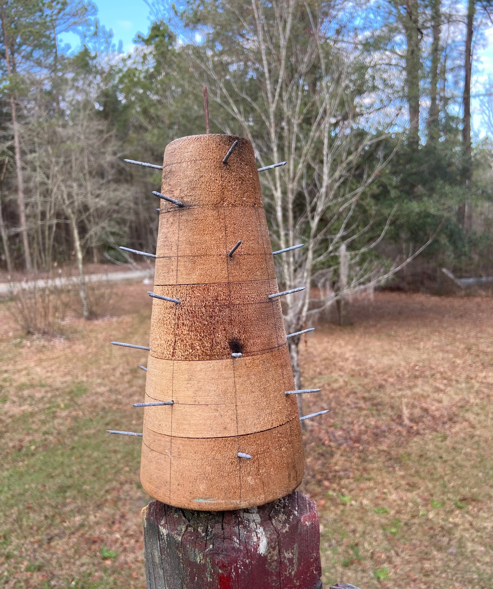 Apple Fruit Tree Cone Form Vintage Colonial Williamsburg Etsy