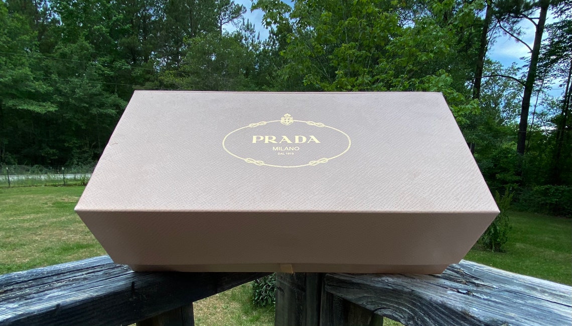 prada shoe box for sale