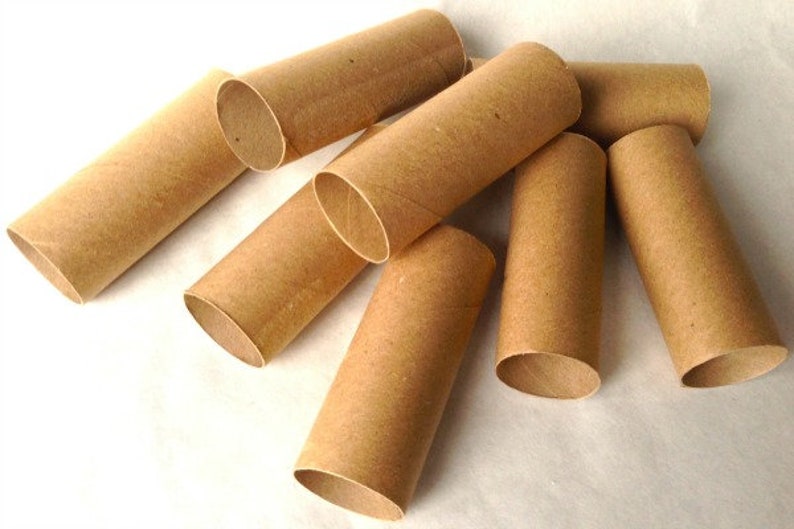 50 Empty Toliet Paper Rolls Cardboard Tubes Toilet Paper Etsy