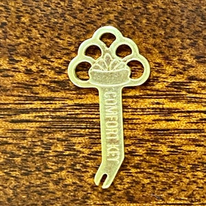 Vintage Comfort Key or Comfee, Used For Adjustment Of Clip On Earrings, Metal Key, Jewelry Accessory, Mid Century Earring Adjuster image 5