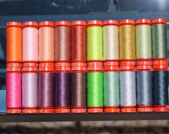 Tula Pink Neons & Neutrals Thread Set