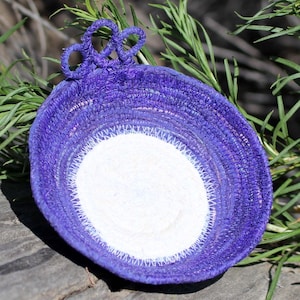 Violet Royale Artisanal Mini Basket