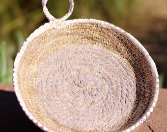 Sand Artisanal Mini Basket
