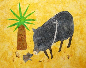 The Peccaries Javelina Quilt (PDF Pattern)