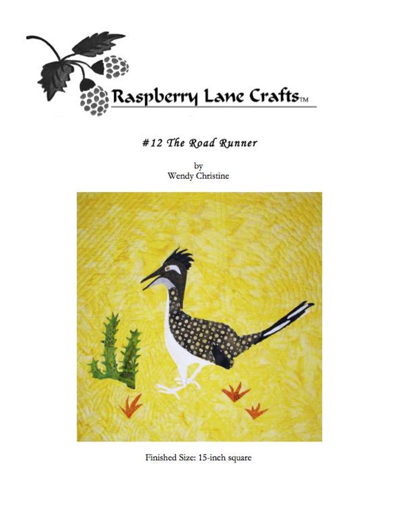 The Road Runner Quilt (PDF Pattern) - Etsy