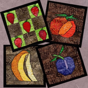 Fruit Potholders (PDF Pattern)