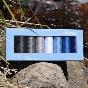 Mettler Silk Finish Cotton Winter Thread Set