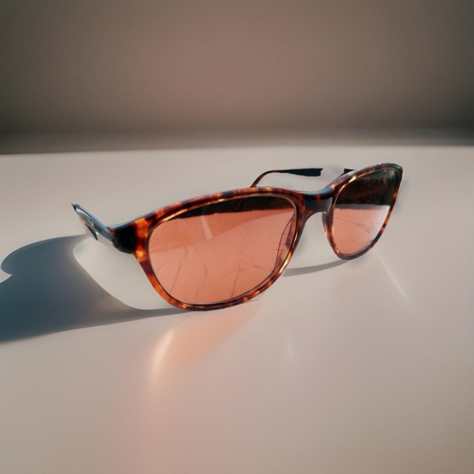 Vintage Serengeti Round Sunglasses Pink Green Mirror Lenses 90s 5539V Japan Serengeti Round Sunglasses for Women for sale | eBay main image 3
