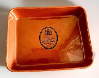 Mr Brannams Devon Terracotta Trafitional English Baking Dish 10 X 13 Sourdough
