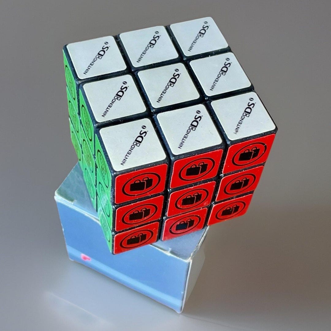Rare Nintendo Dsi Promo Rubik’s Cube New in Box - Etsy